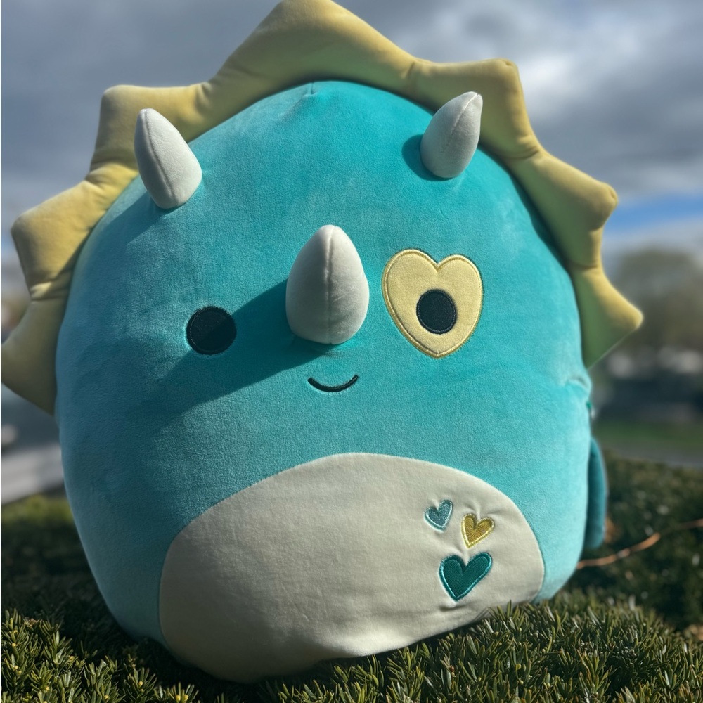 Braedon Teal Dinosaur Squishmallow